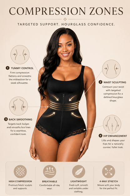 Luxe Shape Hourglass Sculpt Bodysuit
