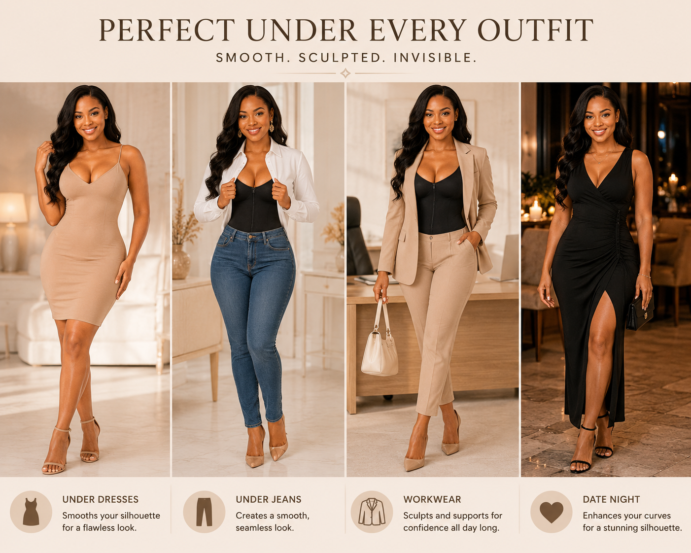 Luxe Shape Hourglass Sculpt Bodysuit